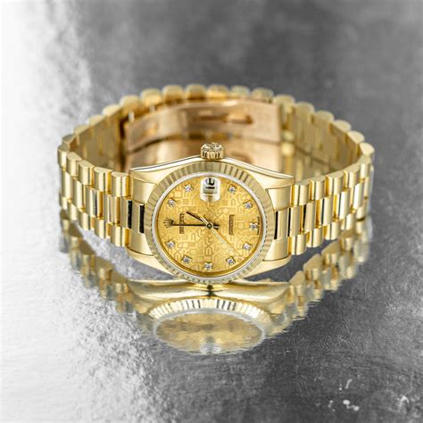 18ct gold rolex watch|Rolex 18k gold watch price.